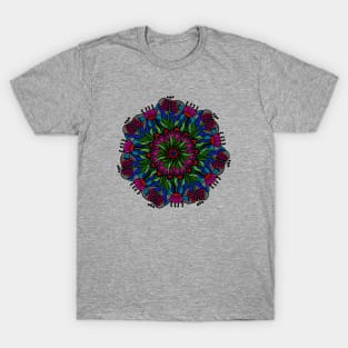 Floral mandala design 1 T-Shirt